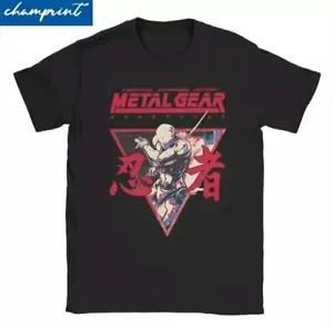 Metal Gear Solid 80's 90's Retro Videogame Style T-shirt Free Postage - Picture 1 of 3