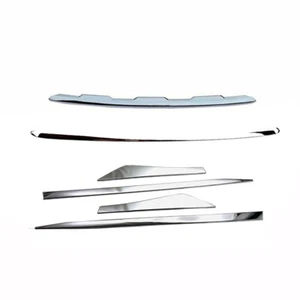 2021-2023 For Nissan Rogue Chrome Front+Rear Bumper Door Side Molding Cover Trim - Picture 1 of 7