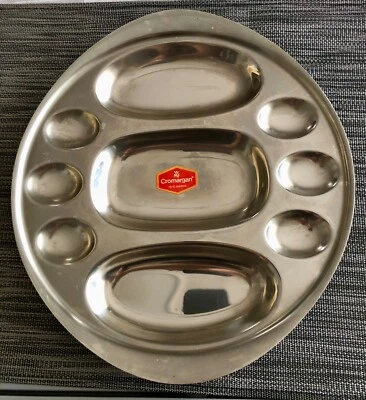 WMF Servierplatte (Frühstück) Chromargan aus 1970 er  - Bild 1 von 3