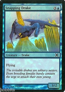 MTG - 10° Edizione - Snapping Drake - 2X - Foil - NM - Foto 1 di 1