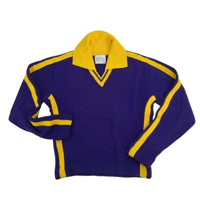 Suéter Universitario De Colección Años 60 UW Universidad Washington Mujer Lana Alegría Talla S Pequeño Foto 1 de 3