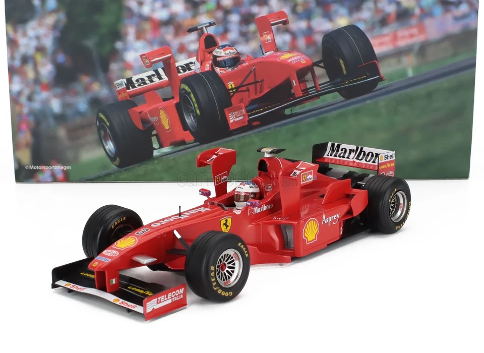 1/18 WERK83 - FERRARI - F1  F300 N 3 WITH TOWER WINGS 2nd IMOLA GP 1998 W1803300 - Immagine 1 di 1