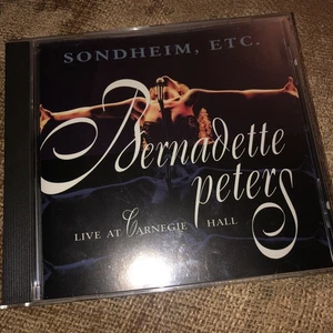 Sondheim, Etc.: Live at Carnegie Hall [15 Track] by Bernadette Peters (CD,... - Picture 1 of 7