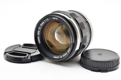 🌟EX+5🌟 Lente estándar Canon FL 55mm f/1.2 para tapa de montaje SLR FL FD de... - Imagen 1 de 4
