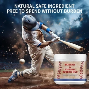 Football Mud Reduce The Luster of The Ball Improves Grip Control for Batters - Picture 1 of 7
