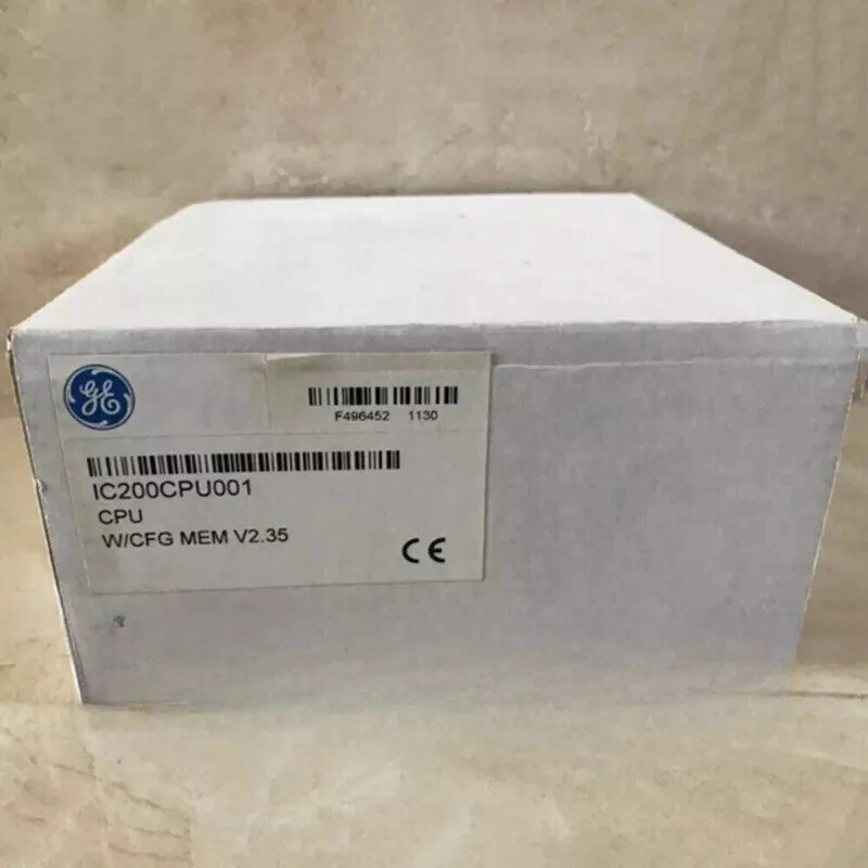 IC200CPU001 New Sealed GE Fanuc CPU Module IC200CPU001 - Image 1 of 1
