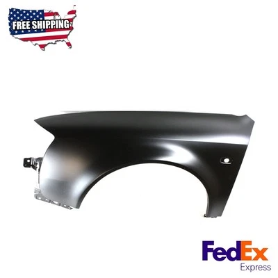 Guardabarros delantero de acero imprimado lado del conductor para Audi A6 Base Avant 1998-2001 Foto 1 de 4