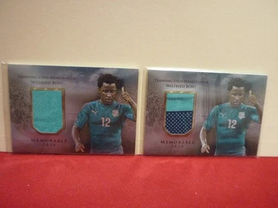 2  FUTERA 2016 MEMORABLE WILFRIED BONY /99 GAME USED SWATCH JERSEY PATCH I COAST - image 1 of 4