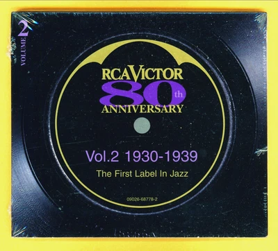 RCA Victor Jazz 80th Anniversary Vol 2  1930-39 - 25 Hits - 78+ Minutes - NEW CD - Image 1 of 2