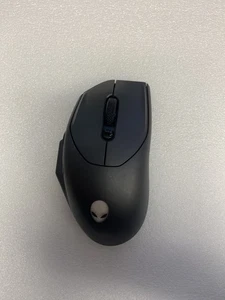 GENUINE Alienware Wireless Gaming Mouse Dark Side Of The Moon Dell FKHF6 - Picture 1 of 3