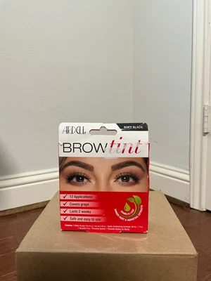 Ardell Brow Tint SOFT BLACK -  12 applications - NIB  - Image 1 of 2