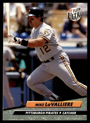 1992 Ultra Mike LaValliere Pittsburgh Pirates #254 - Image 1 of 2