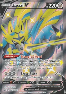 Zacian V (Shiny) SWSH292 SWSH: Sword & Shield Promo Cards Holo - Picture 1 of 2