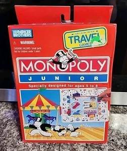 Monopoly Junior 1994 Travel Game by Parker Brothers New old stock sealed!  - Picture 1 of 2