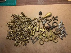 tuercas, pernos curiosidades latón vintage - Imagen 1 de 5