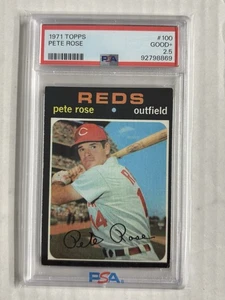 Pete Rose 100 1971 PSA 2,5 buenos rojos  - Imagen 1 de 1