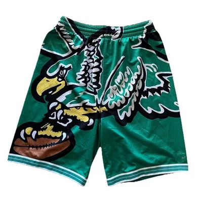 Pantalones Cortos Philadelphia Eagles Mitchell & Ness Juvenil Talla Extra Grande Estampado Completo Foto 1 de 4