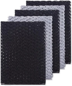 5PCS Panno Rete Lavastoviglie Monotono, Rete per Piatti, Spazzola, Asciugatura Rapida, Perfetto - Foto 1 di 12