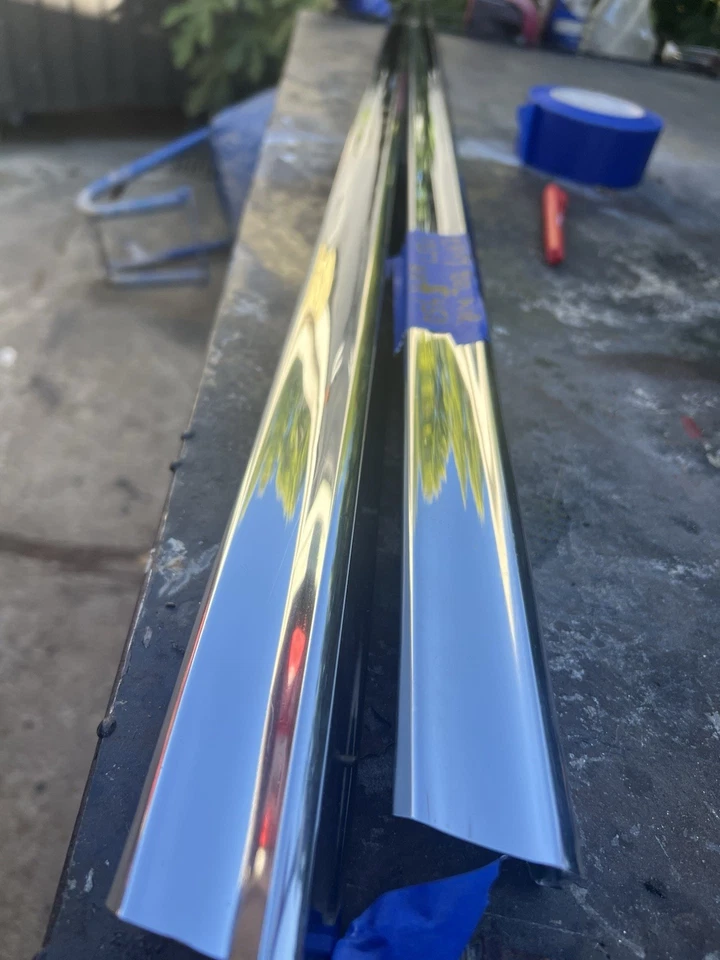 Polished Chrome Trim Strips for 1957 Bel Air For 2 Doors Or Four Door ￼ - Image 1 of 1