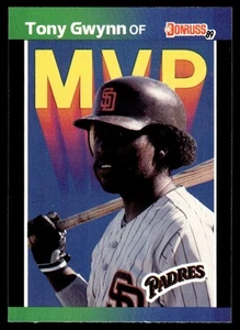 1990 Donruss Bonus MVP's Tony Gwynn San Diego Padres #BC-20 - Picture 1 of 2