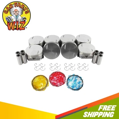 发动机活塞和环套件 适合 01-07 雪佛兰 GMC Avalanche 2500 8.1L Vortec — 第 1/2 张图片