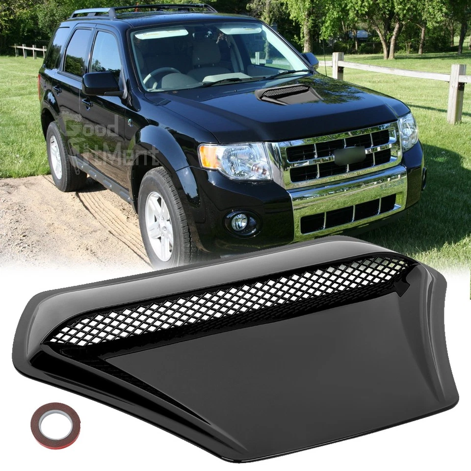 Para Ford Escape Edge Brillante Flujo de Aire Admisión Capucha Cuchara Capó Ventilación Cubierta Decoración Foto 1 de 4