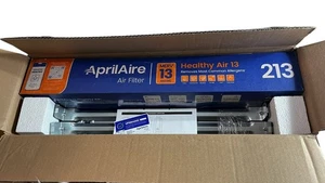 AprilAire 1213 Upgrade Kit Air Cleaner 213 MERV 13 Healthy Air Metal Rail - Picture 1 of 3