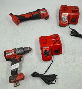 Lot of 4 Various Milwaukee Tools, M18 FPD3, M18 BMT, Not Working For Parts - Picture 1 of 17