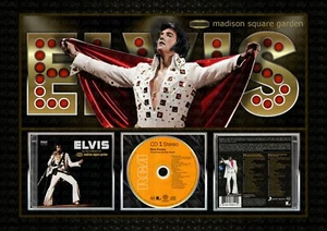 ELVIS PRESLEY - Madison Square Garden - SIGNED ORIGINAL A4 PHOTO PRINT MEMORABI - Picture 1 of 5