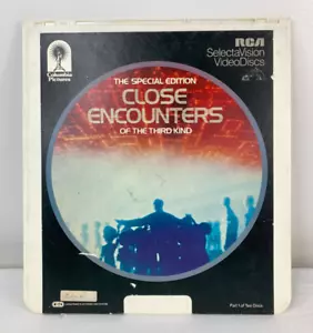 Close Encounters Of The Third Kind Special Edition CED 80s Selecta Vision Disc 1 - Picture 1 of 11
