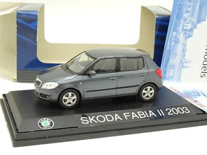 Abrex 1/43 - Skoda Fabia II grau - Bild 1 von 1