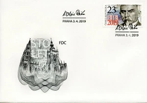 Czech Rep 2019 FDC Alois Rasin Czechoslovak Currency 1v Set Cover People Stamps - Picture 1 of 1