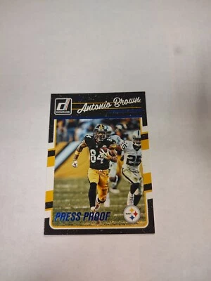 2016 Donruss Press Proof Blue Antonio Brown #238 (PWE) - Image 1 of 2