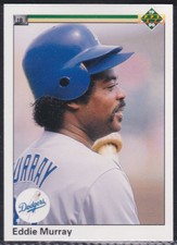 1990 Upper Deck #277 Eddie Murray Los Angeles Dodgers