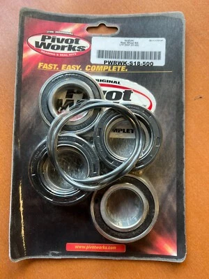 KIT DE COJINETE DE RUEDA TRASERA PIVOT WORKS PWRK-S18-500 2001-2002 SUZUKI LTF 500F Foto 1 de 2