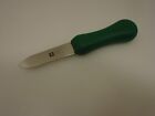 R Murphy USA Virginia Breaker Oyster Knife 2.75 Stiff Blade Green Eco Handle