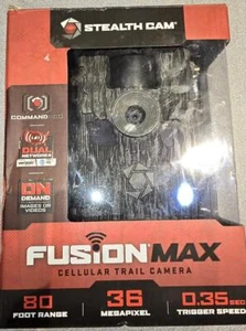 Stealth Cam Fusion Max Cellular Trail Camera Dual 36mp STC-FXWTX (CLN070442) - Picture 1 of 2