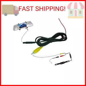 Backup Camera Rearview Camera Video Cable CVBS RCA Male Connector to 4 PIN Femal - Picture 1 of 2