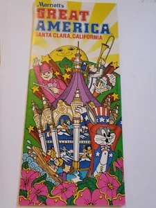  Brochure Santa Clara California Great America  1981 A18 - Picture 1 of 12