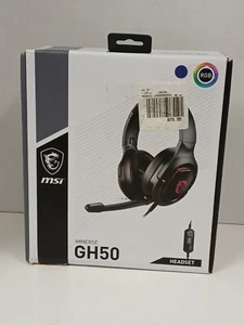 Auriculares para juegos MSI Immerse GH50 USB **El micrófono no funciona** - Imagen 1 de 9