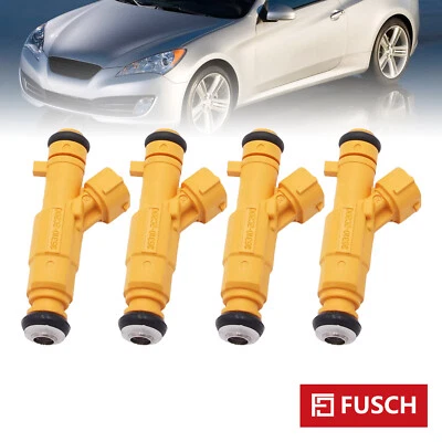 4x Injetores de Combustível para Hyundai Genesis Coupe 2.0T Coupe 2 Portas 2.0L 13-14 - Imagem 1 de 4