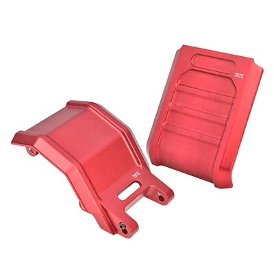 Aluminum 7075 Skid Plates Kit LOS264001 For LOSI 1/4 Promoto-MX Motorcycle - Image 1 of 4