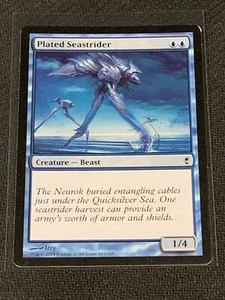 Magic the Gathering Conspiracy Plated Seastrider - Picture 1 of 2