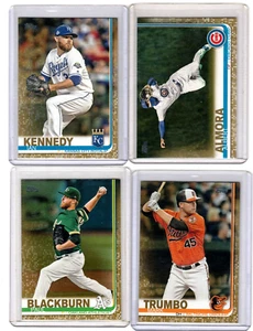 2019 topps gold lot {X8}SHEFFIELD,BOROCKI RC"S /TROMBOBLACKBURN,KENNEDY,ETC+++ - Picture 1 of 4