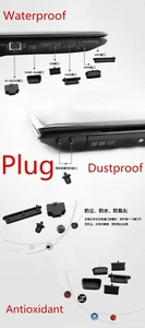 Cubierta de puerto enchufe de silicona para portátil para ASUS G752 G752VT G752VL G752VY G752VM G752VS - Imagen 1 de 4
