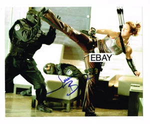 BLADE: TRINITY 2004 ORIGINAL SIGNED JESSICA BIEL MOVIE PHOTO SIGNATURE VAMPIRES - Picture 1 of 1