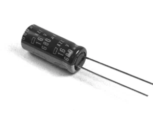 2pcs Nippon Chemi-Con KZE 680uf 16v 105C Radial Electrolytic Capacitor Low ESR - Picture 1 of 4