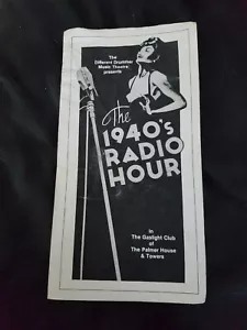 1980's Playbill From The Gaslight Club - Picture 1 of 4