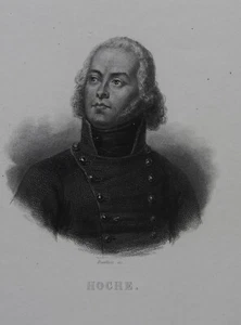 D21/ Gravure ancienne XIXème / portrait / général Lazare Hoche - Picture 1 of 2