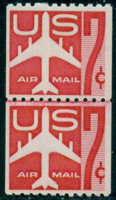 SCOTT # C61 LINE PAIR, MINT, OG, NH, FINE, GREAT PRICE! - Image 1 of 4